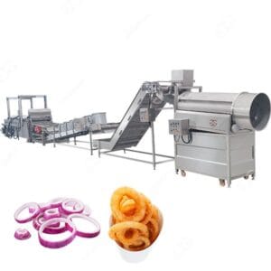 Automatic Crispy Fried Onion Rings Production Line